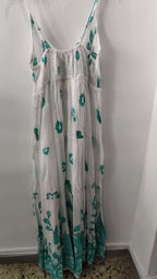 Vestido sin mangas con flores "2"