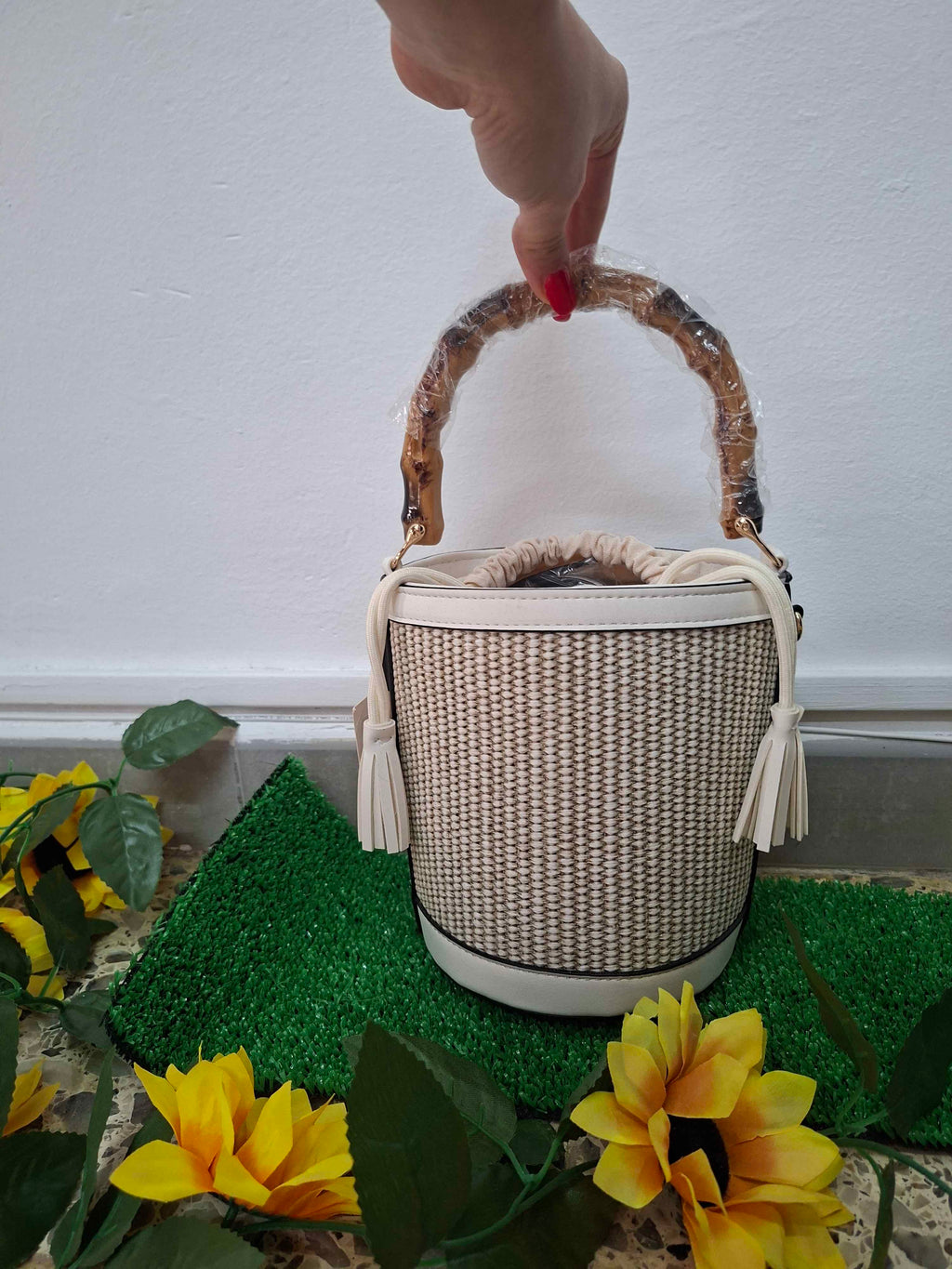 Bolso tipo cubo