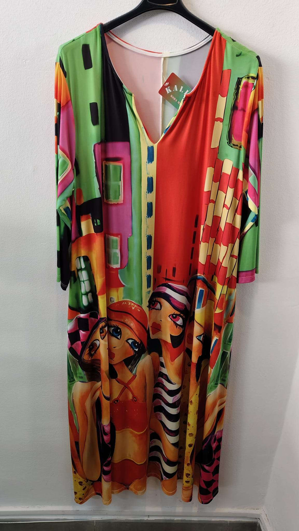 Vestido talla grande