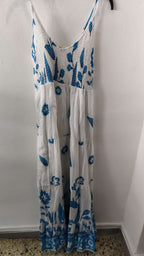 Vestido sin mangas con flores "2"