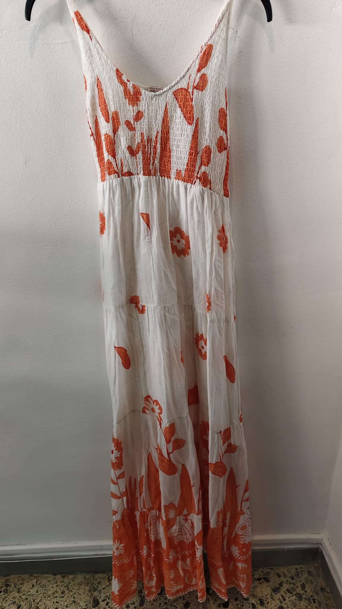 Vestido sin mangas con flores "2"